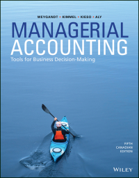 Cover image: Managerial Accounting: Tools for Business Decision-Making, Canadian Edition 5th edition 9781119404088