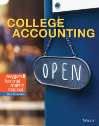 Imagen de portada: College Accounting 1st edition 9781119405962
