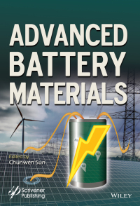Cover image: Advanced Battery Materials 1st edition 9781119407553