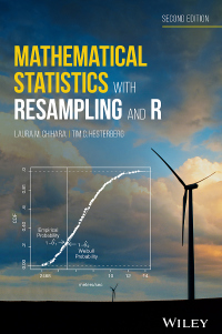 Cover image: Mathematical Statistics with Resampling and R 2nd edition 9781119416548