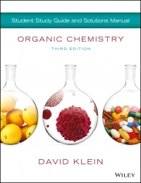 表紙画像: Organic Chemistry, Student Solution Manual and Study Guide 3rd edition 9781119378693