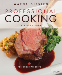 Cover image: Professional Cooking for Canadian Chefs 9th edition 9781119424727
