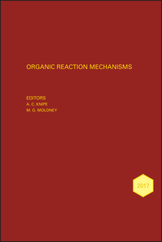 Cover image: Organic Reaction Mechansisms 2017 1st edition 9781119426196