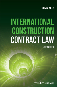 Imagen de portada: International Construction Contract Law 2nd edition 9781119430384