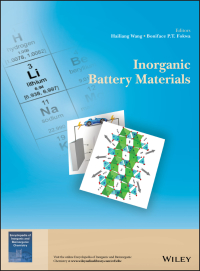 Cover image: Inorganic Battery Materials 1st edition 9781119431992