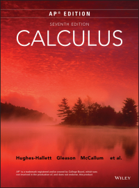 Cover image: Calculus, AP Edition, Enhanced eText 7th edition 9781119377153
