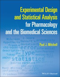 Cover image: Experimental Design and Statistical Analysis for Pharmacology and the Biomedical Sciences 1st edition 9781119437635