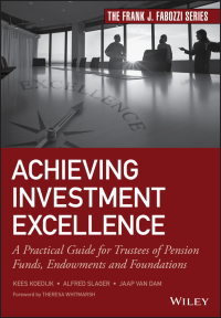 Titelbild: Achieving Investment Excellence 1st edition 9781119437659