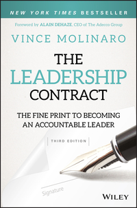 Cover image: The Leadership Contract: The Fine Print to Becoming an Accountable Leader 3rd edition 9781119440536