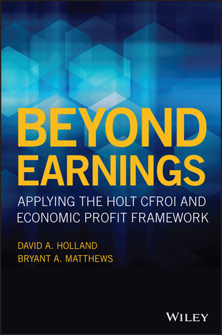 صورة الغلاف: Beyond Earnings: Applying the HOLT CFROI and Economic Profit Framework 1st edition 9781119440482