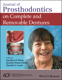 Cover image: Journal of Prosthodontics on Complete and Removable Dentures 1st edition 9781119442622