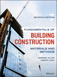 صورة الغلاف: Fundamentals of Building Construction 7th edition 9781119446194