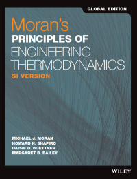 Cover image: Moran's Principle of Engineering Thermodynamics SI Global Edition 9th edition 9781119454069