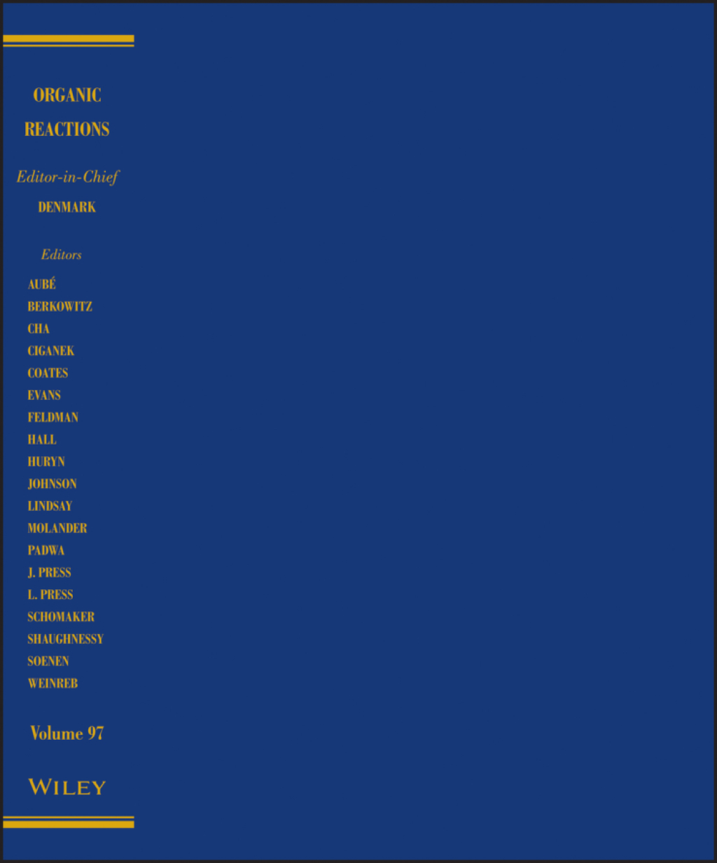 Organic Reactions 1st Edition