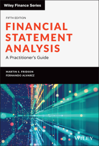 Cover image: Financial Statement Analysis 5th edition 9781119457145