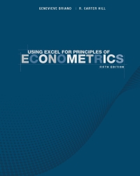 Cover image: Using Excel for Principles of Econometrics 5th edition 9781119502128