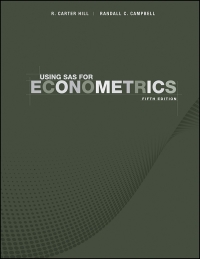 Imagen de portada: Using SAS for Econometrics 5th edition 9781119502159
