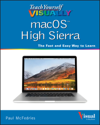 Imagen de portada: Teach Yourself VISUALLY macOS High Sierra 1st edition 9781119463917