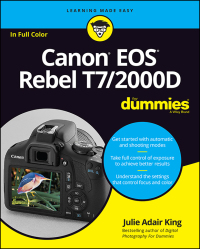 Titelbild: Canon EOS Rebel T7/2000D For Dummies 1st edition 9781119471561