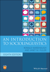 Cover image: An Introduction to Sociolinguistics 8th edition 9781119473428