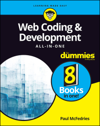 Imagen de portada: Web Coding & Development All-in-One For Dummies 1st edition 9781119473923