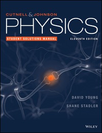 Cover image: Physics, Student Solutions Manual 11th edition 9781119466901