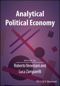 Cover image: Analytical Political Economy 1st edition 9781119483366