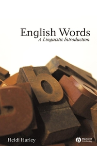 صورة الغلاف: English Words: A Linguistic Introduction 1st edition 9780631230328