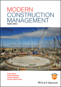 Cover image: Modern Construction Management 8th edition 9781119488347