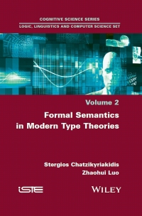 Titelbild: Formal Semantics in Modern Type Theories 1st edition 9781786301284