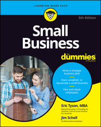 Imagen de portada: Small Business For Dummies 5th edition 9781119490555