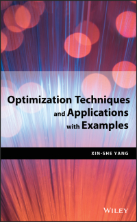Imagen de portada: Optimization Techniques and Applications with Examples 1st edition 9781119490548