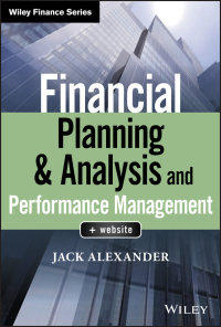 Cover image: Financial Planning & Analysis and Performance Management 1st edition 9781119491484