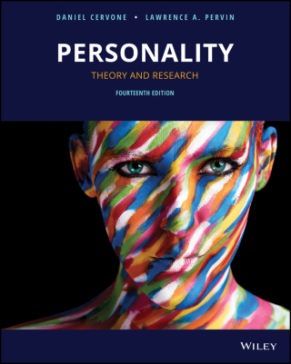Cover image: Personality: Theory and Research 14th edition 9781119492061