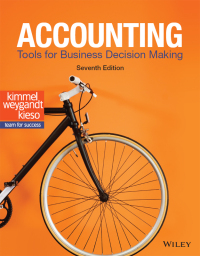 صورة الغلاف: Accounting: Tools for Business Decision Making 7th edition 9781119494782