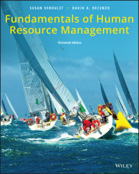 Cover image: Fundamentals of Human Resource Management 13th edition 9781119495185
