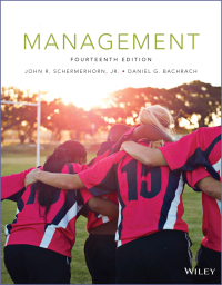 Imagen de portada: Management 14th edition 9781119497653