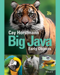 صورة الغلاف: Big Java: Early Objects, Enhanced eText 7th edition 9781119499527