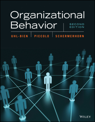 Cover image: Organizational Behavior 2nd edition 9781119503774