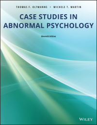 Cover image: Case Studies in Abnormal Psychology 11th edition 9781119504795