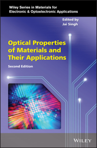 Cover image: Optical Properties of Materials and Their Applications 2nd edition 9781119506317