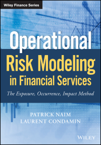 Cover image: Operational Risk Modeling in Financial Services 1st edition 9781119508502