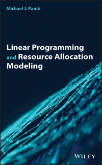 Omslagafbeelding: Linear Programming and Resource Allocation Modeling 1st edition 9781119509448