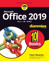 Cover image: Office 2019 All-in-One For Dummies 1st edition 9781119513278