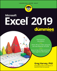 Cover image: Excel 2019 For Dummies 1st edition 9781119513322