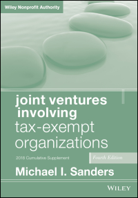Cover image: Joint Ventures Involving Tax-Exempt Organizations, 2018 Cumulative Supplement 4th edition 9781119516088
