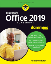 Cover image: Office 2019 For Seniors For Dummies 1st edition 9781119517979