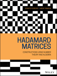 Cover image: Hadamard Matrices 1st edition 9781119520245