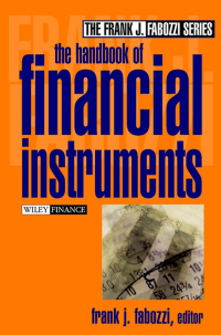 Cover image: The Handbook of Financial Instruments 1st edition 9780471220923