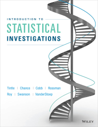 Imagen de portada: Introduction to Statistical Investigations, Enhanced eText 1st edition 9781118172148
